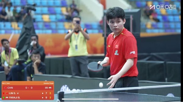信富网 乒乓亚锦赛｜不敌伊朗15岁小将后，林诗栋重振旗鼓获晋级，新秀墙何时破？