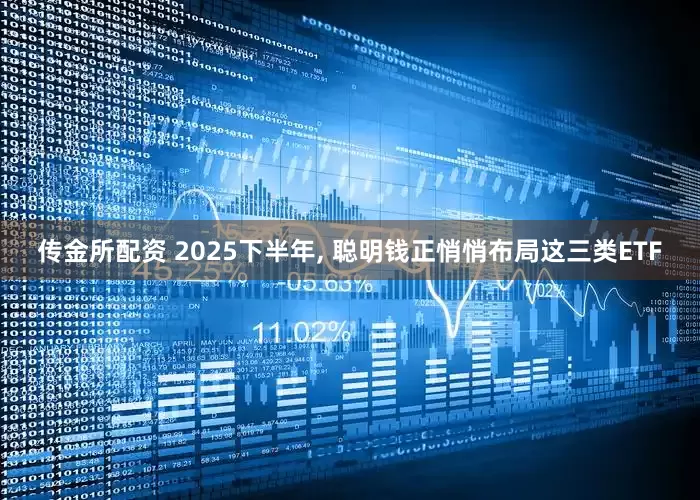 传金所配资 2025下半年, 聪明钱正悄悄布局这三类ETF